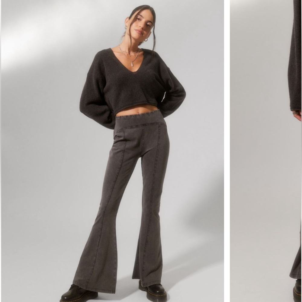 Urban Outfitters out from under seamed flare pants